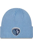 New Era Sporting Kansas City Light Blue Core Classic Mens Knit Hat