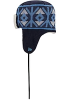 New Era Sporting Kansas City Navy Blue Trapper Mens Knit Hat