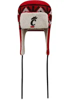 New Era Cincinnati Bearcats Red Trapper Mens Knit Hat