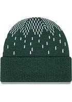 New Era Michigan State Spartans Green Freeze Mens Knit Hat