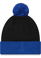 New Era Pitt Panthers Black Confident Pom Mens Knit Hat