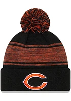 New Era Chicago Bears Black Chilled Pom Mens Knit Hat