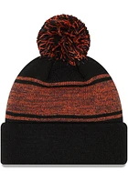 New Era Chicago Bears Black Chilled Pom Mens Knit Hat