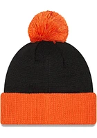 New Era Chicago Bears Black Confident Pom Mens Knit Hat