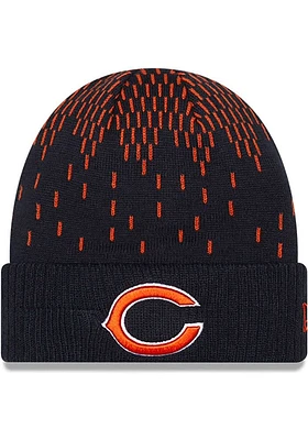 New Era Chicago Bears Navy Blue Freeze Mens Knit Hat