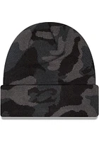 New Era Cleveland Browns Black Camo Cuff Mens Knit Hat