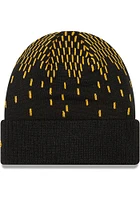 New Era Pittsburgh Steelers Black Freeze Mens Knit Hat