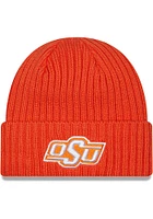 New Era Oklahoma State Cowboys Orange Core Classic Mens Knit Hat