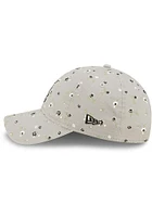 New Era Chicago White Sox Grey Floral 9TWENTY Womens Adjustable Hat