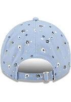 New Era Sporting Kansas City Light Blue Floral 9TWENTY Womens Adjustable Hat
