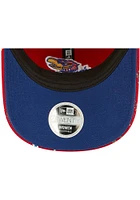 New Era Kansas Jayhawks Red Floral 9TWENTY Womens Adjustable Hat