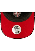 New Era Texas Tech Red Raiders Red Floral 9TWENTY Womens Adjustable Hat