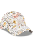 New Era Cleveland Browns White Bloom 9TWENTY Womens Adjustable Hat