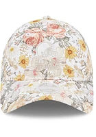 New Era Cleveland Browns White Bloom 9TWENTY Womens Adjustable Hat