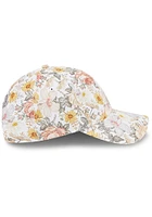 New Era Cleveland Browns White Bloom 9TWENTY Womens Adjustable Hat