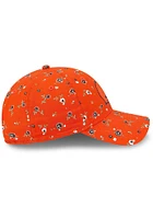 New Era Cleveland Browns Orange Floral 9TWENTY Womens Adjustable Hat