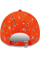 New Era Cleveland Browns Orange Floral 9TWENTY Womens Adjustable Hat