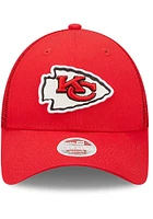 New Era Kansas City Chiefs Red Logo Spark 9FORTY Womens Adjustable Hat