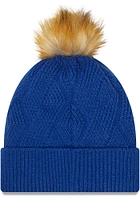 New Era Kansas City Royals Blue Snowy Womens Knit Hat