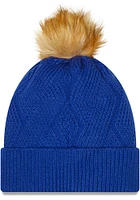 New Era Philadelphia 76ers Blue Snowy Womens Knit Hat