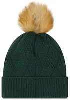 New Era Michigan State Spartans Green Snowy Womens Knit Hat