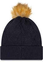 New Era Chicago Bears Navy Blue Snowy Womens Knit Hat