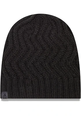 New Era Cleveland Browns Black Refined Womens Knit Hat