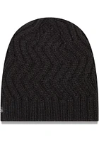 New Era Cleveland Browns Black Refined Womens Knit Hat