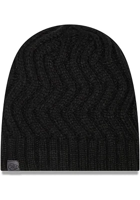 New Era Kansas City Chiefs Black Refined Womens Knit Hat