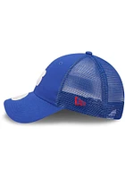 New Era Philadelphia 76ers Blue Logo Spark 9FORTY Womens Adjustable Hat