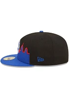 New Era Philadelphia 76ers Mens Black 2022 Tip Off 59FIFTY Fitted Hat