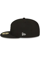 New Era Pittsburgh Pirates Mens Black Side Patch 59FIFTY Fitted Hat