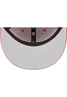 New Era St Louis Cardinals Mens Red Side Patch 59FIFTY Fitted Hat