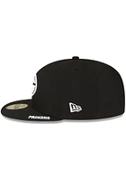 New Era Green Bay Packers Mens Black Side Patch 59FIFTY Fitted Hat