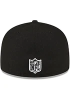 New Era Indianapolis Colts Mens Black Side Patch 59FIFTY Fitted Hat