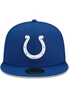 New Era Indianapolis Colts Mens Blue Patch Up 59FIFTY Fitted Hat