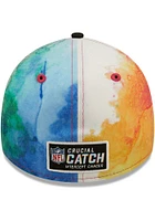 New Era Chicago Bears Mens Pink 2022 Crucial Catch 39THIRTY Flex Hat