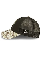 New Era Cleveland Browns 2022 Salute to Service Trucker 9FORTY Adjustable Hat - Black
