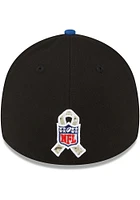 New Era Indianapolis Colts Mens Black 2022 Salute to Service 39THIRTY Flex Hat