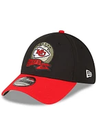 New Era Kansas City Chiefs Mens Black 2022 Salute to Service 39THIRTY Flex Hat