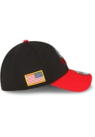 New Era Kansas City Chiefs Mens Black 2022 Salute to Service 39THIRTY Flex Hat