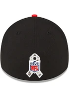 New Era Kansas City Chiefs Mens Black 2022 Salute to Service 39THIRTY Flex Hat