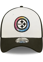 New Era Pittsburgh Steelers Mens White 2022 Crucial Catch Coach 39THIRTY Flex Hat
