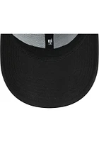 New Era Oklahoma City Thunder Mens Black White Logo Neo 39THIRTY Flex Hat