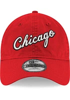 New Era Chicago Bulls 2022 City Series 9TWENTY Adjustable Hat - Red