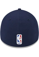 New Era Dallas Mavericks Mens Blue Team Classic 39THIRTY Flex Hat