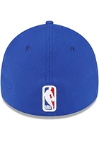 New Era Detroit Pistons Mens Blue Team Classic 39THIRTY Flex Hat