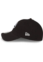 New Era Philadelphia 76ers White Logo Casual Classic Adjustable Hat - Black