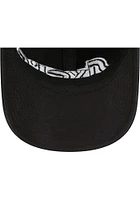 New Era Philadelphia 76ers White Logo Alt Casual Classic Adjustable Hat - Black