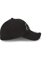 New Era Philadelphia 76ers White Logo Alt Casual Classic Adjustable Hat - Black